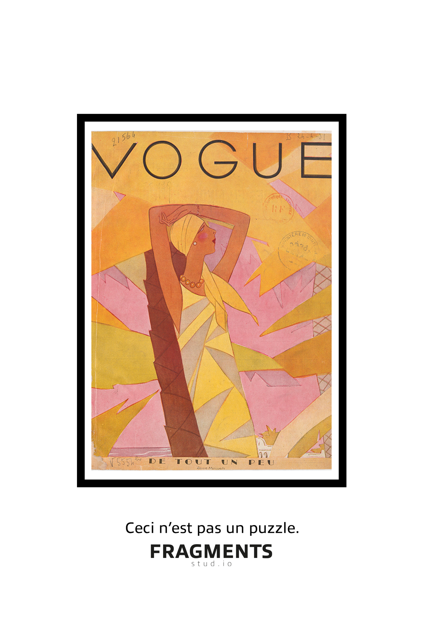 Vogue January 1, 1929 "A Little Bit of Everything"