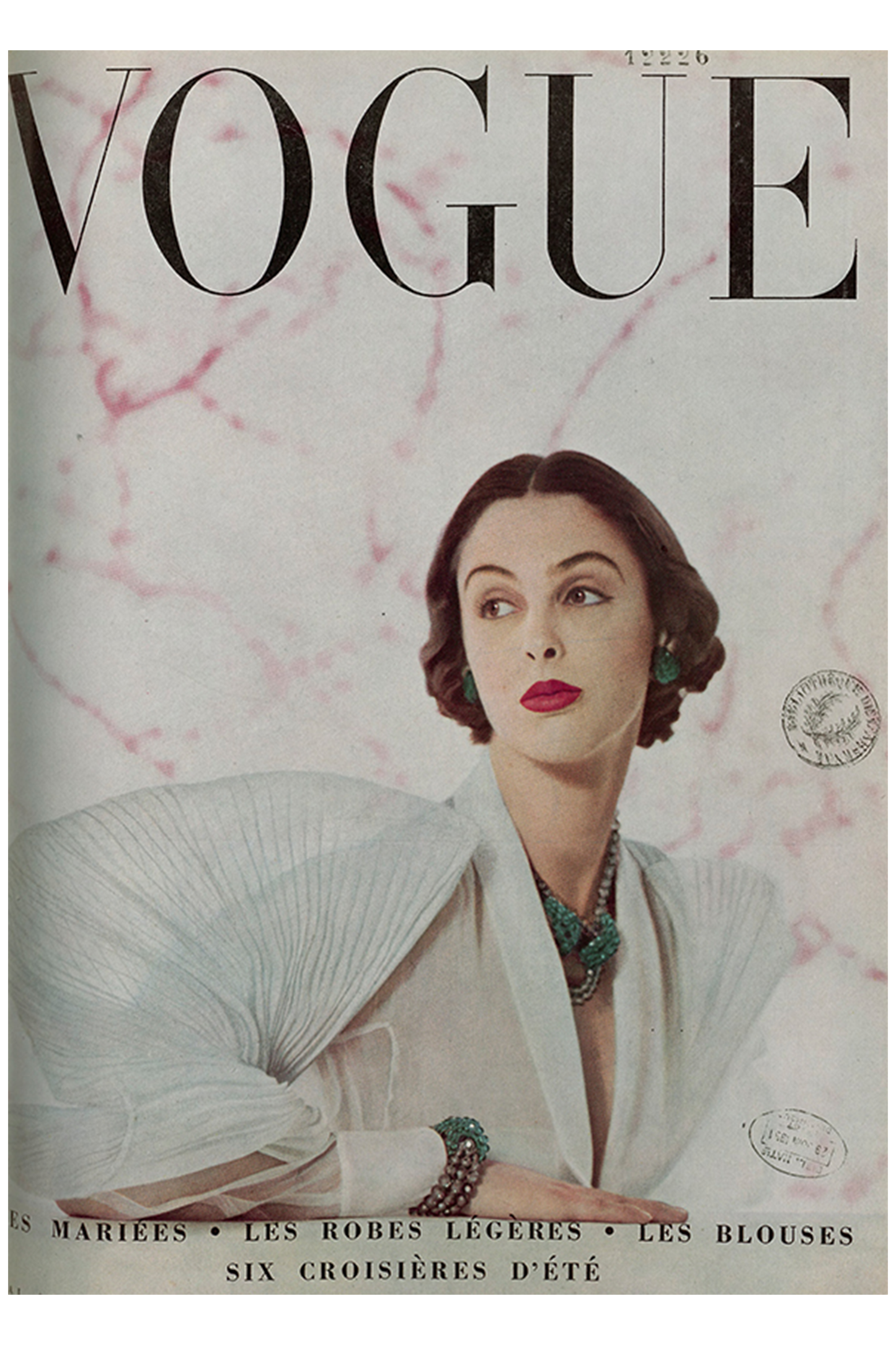 Vogue 1er mai 1951 "Mariée"