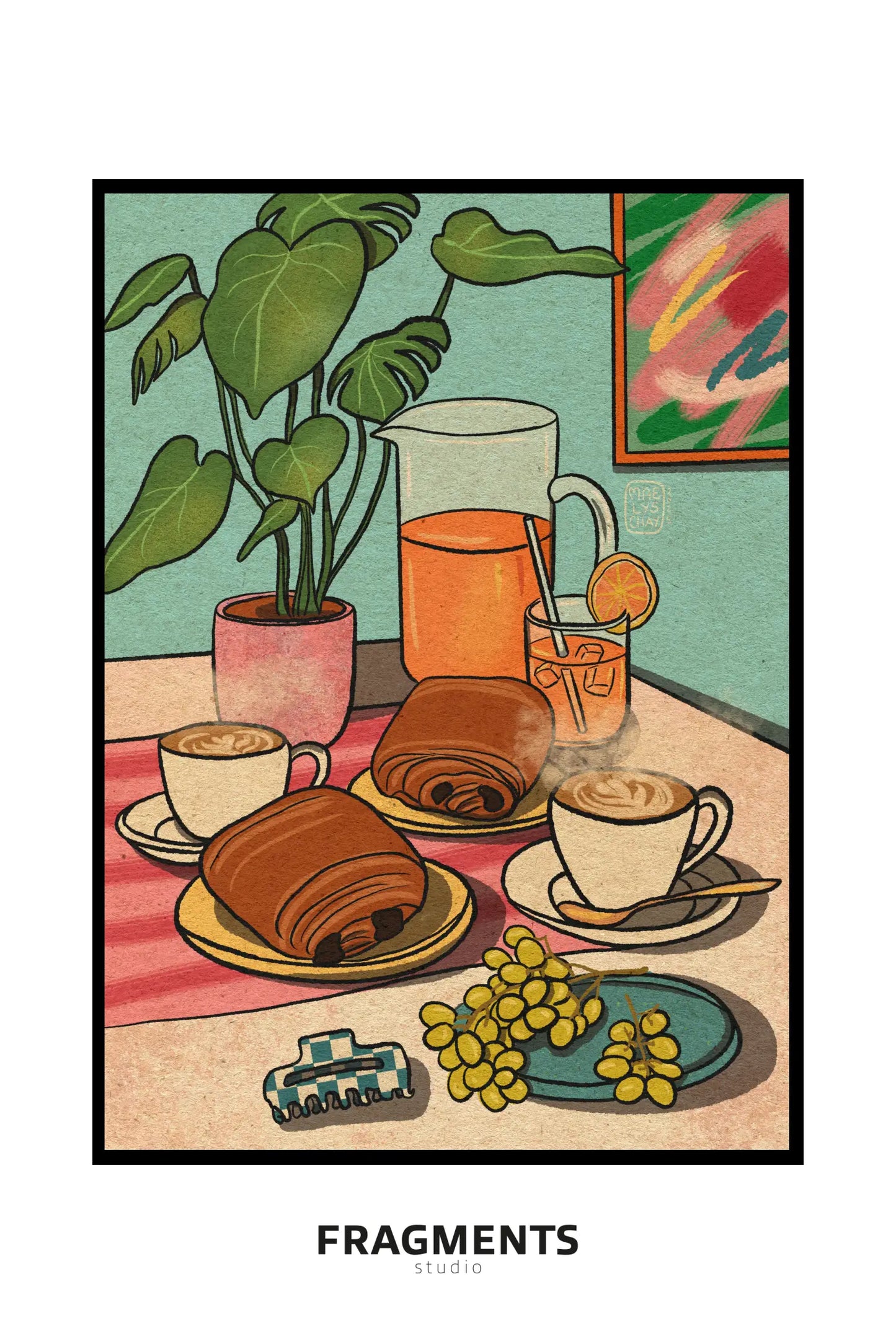 Breakfast Latte Monstera