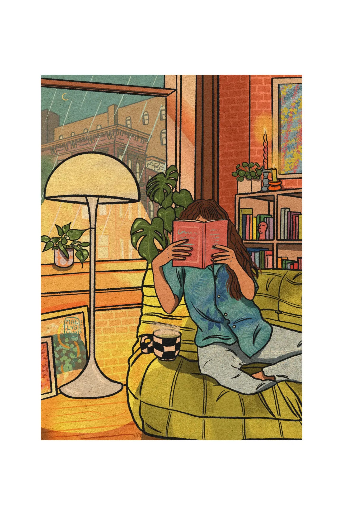 Loft Woman Reading