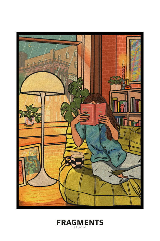 Loft Woman Reading
