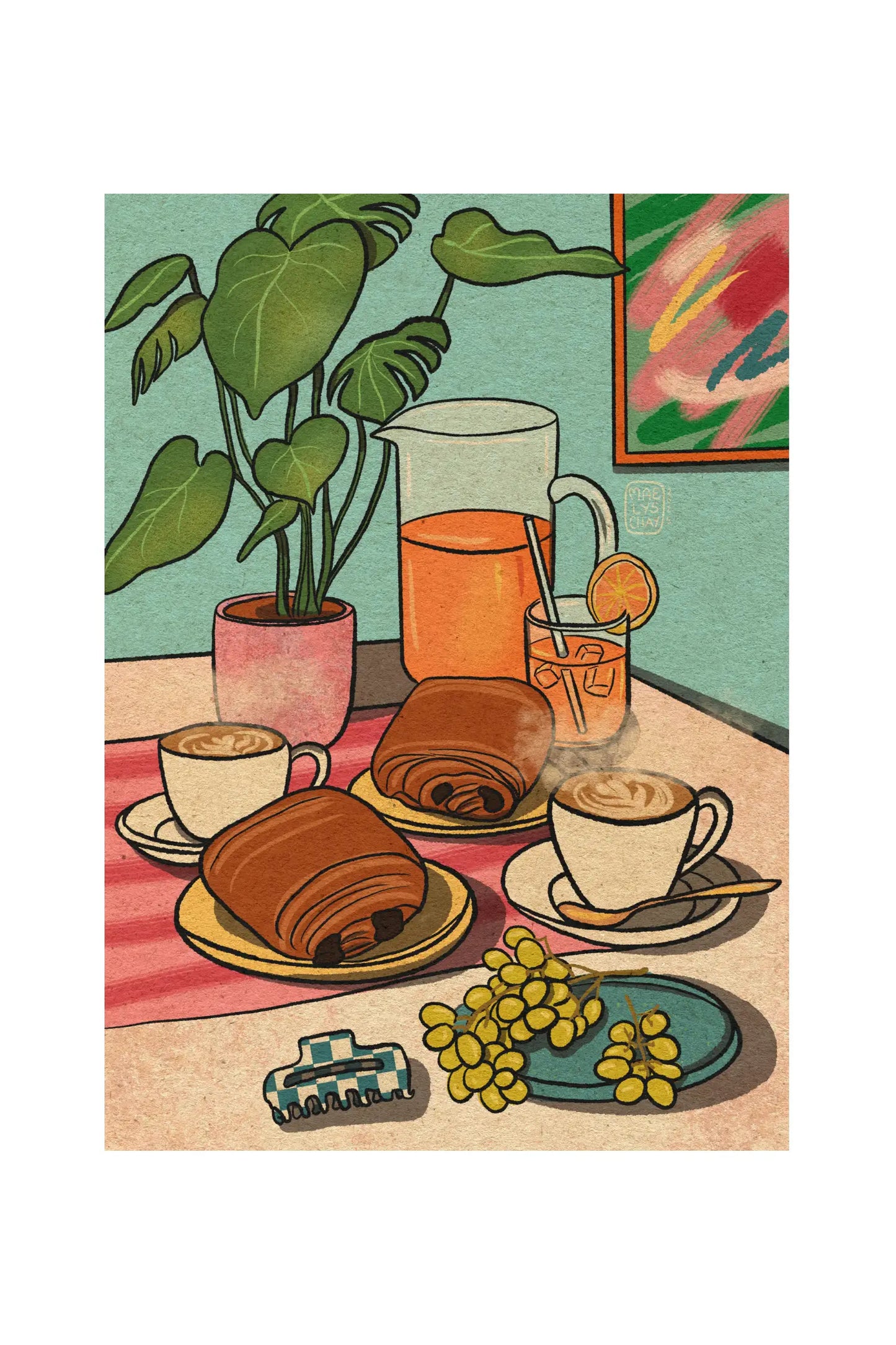 Breakfast Latte Monstera